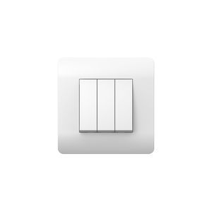 (NEW3-E) Выключатель 3-клавишный 10А, белый