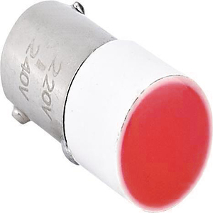 Лампа BA9s для NP2, красная, AC/DC24В (LED) (R)