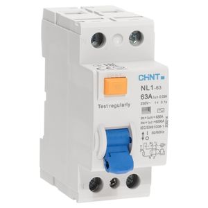 ВДТ (УЗО) NL1-63 2P 63А 30мА 6кА тип AC (DB) (R)