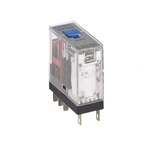 Миниатюрное реле NJX12/2Z(D)(BS) 8А DC9В с тест. и индик. 2ПК (R)