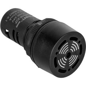 Сигнализатор звуковой ND16-22L Φ22 мм черный АС110В (R)