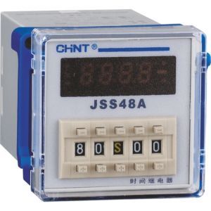 Реле времени JSS48A 8-контактный одно групповой переключатель AC/DC100В~240В