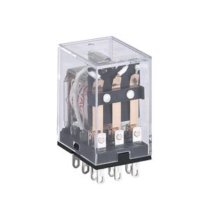 Промежуточное реле JZX-22F/4Z(B) 4 конт. с инд. LED и защитой от перенапр. 3А 100/110В DC(R)